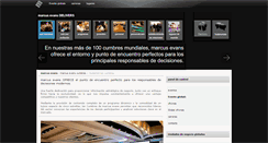 Desktop Screenshot of marcusevans-summits-sa.com